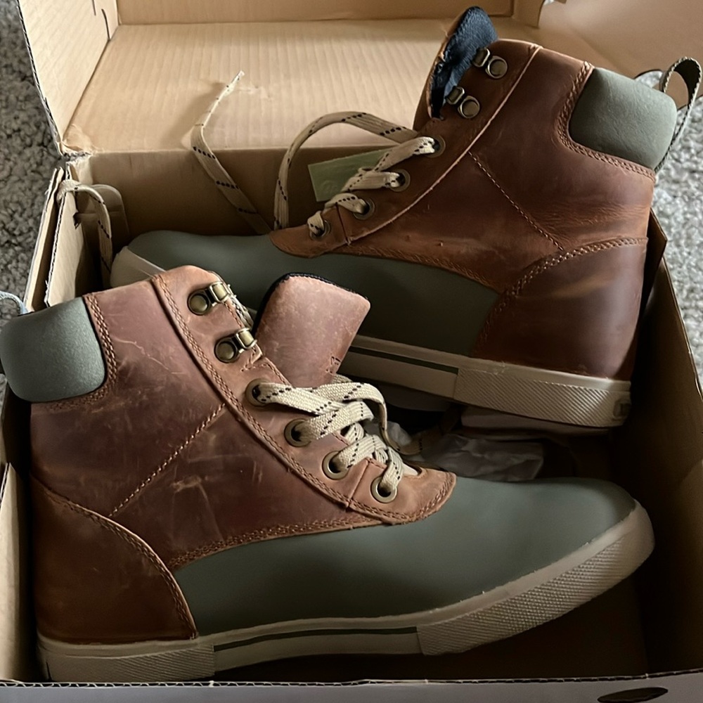 Brand new in box xtratuf leather boots